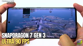 Vivo V30 test game PUBG NEW STATE Max Setting | 90FPS Ultra Graphics