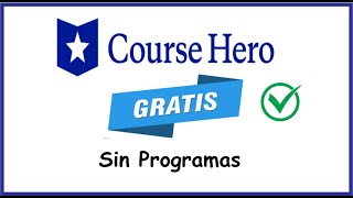 COMO DESCARGAR DE COURSE HERO | Libros, pdf, archivos y documentos