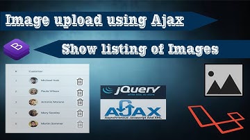 Upload Image in Laravel with validation using AJAX