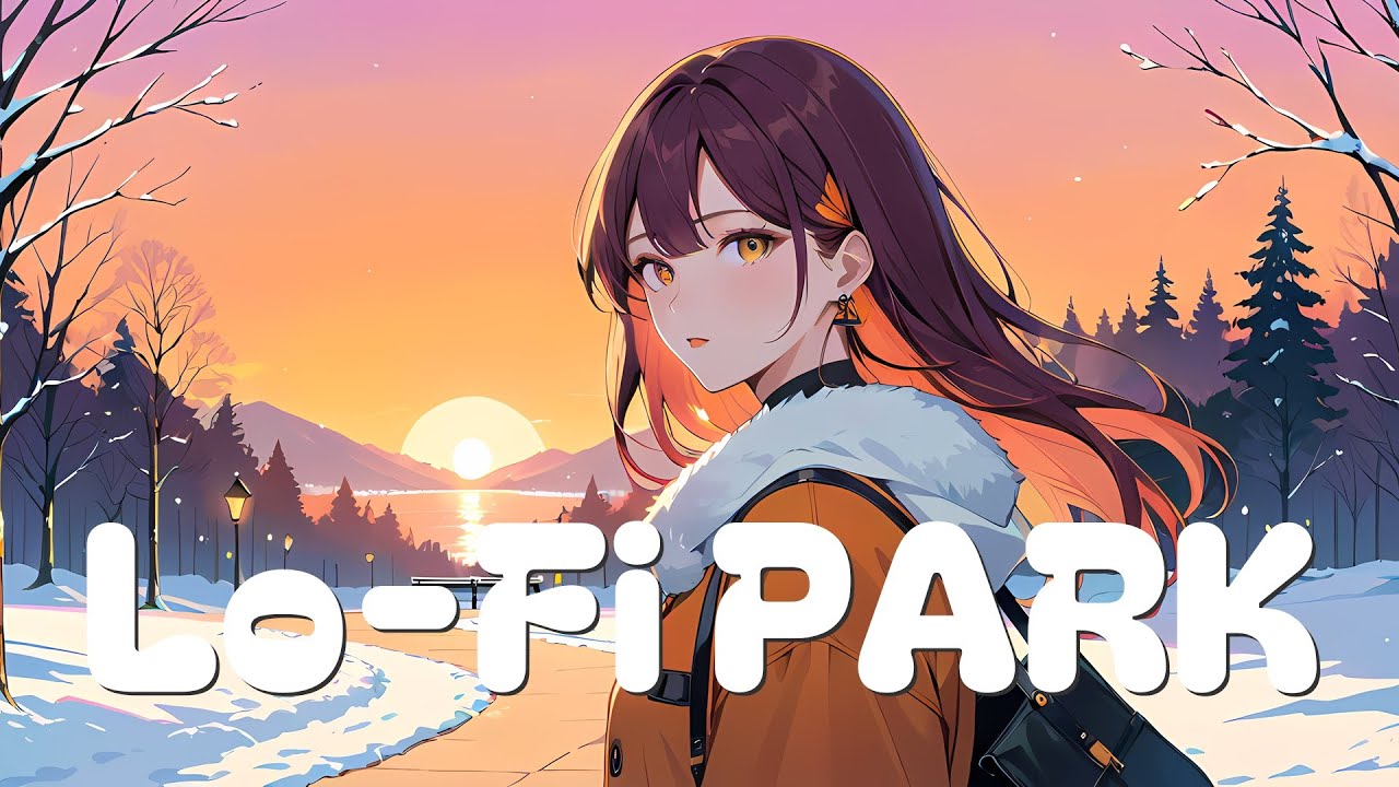 Lofi Dreams: Neon City Nights 🌃 & Gentle Snowfall 🍃