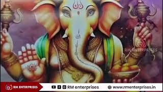 Watch This Lord Ganesha Artwork Come to Life! 😍 | Satisfying Printing Process