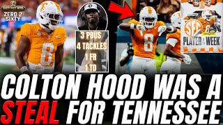 Why Colton Hood Was An Absolute STEAL For Tennessee In Transfer Portal!