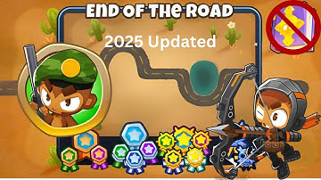 End of the Road [Military Monkeys Only] Guide | No Monkey Knowledge | BTD 6 (2025 Updated) 4K