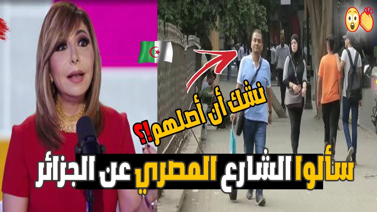 عندما سألوا الشارع المصري عن الجزائر.الردود كانت صادمة! 🇪🇬 نشك أن أصلهم صعيدي! ولاد عم ابن خالتنا! 💥