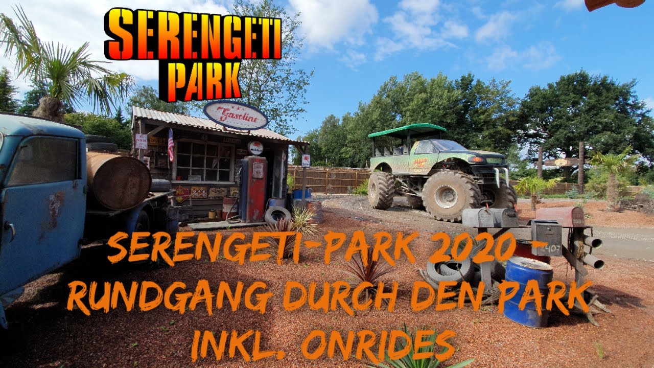 Serengeti-Park 2020 - Rundgang durch den Park inklusive Onrides
