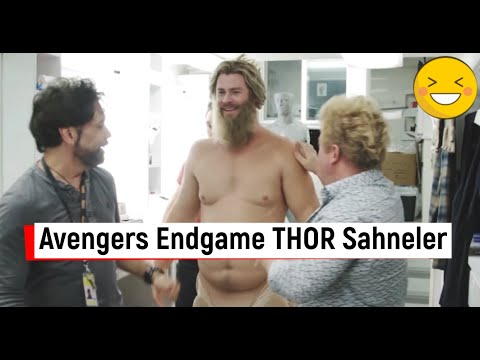 Avengers Endgame Thor Kamera Arkası 🎞