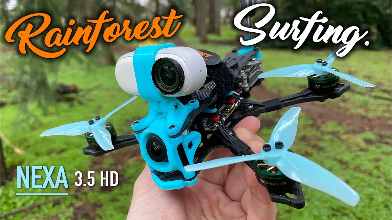 Rainforest Surfing with the Avant NEXA 3.5 HD Quad - REVIEW
