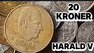 Norwegian 20 Kroner- Harald V | Budads XIII