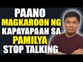Ed Lapiz Preaching 2024 💝 Paano Magkaroon ng Kapayapaan sa Pamilya   Stop Talking 💝