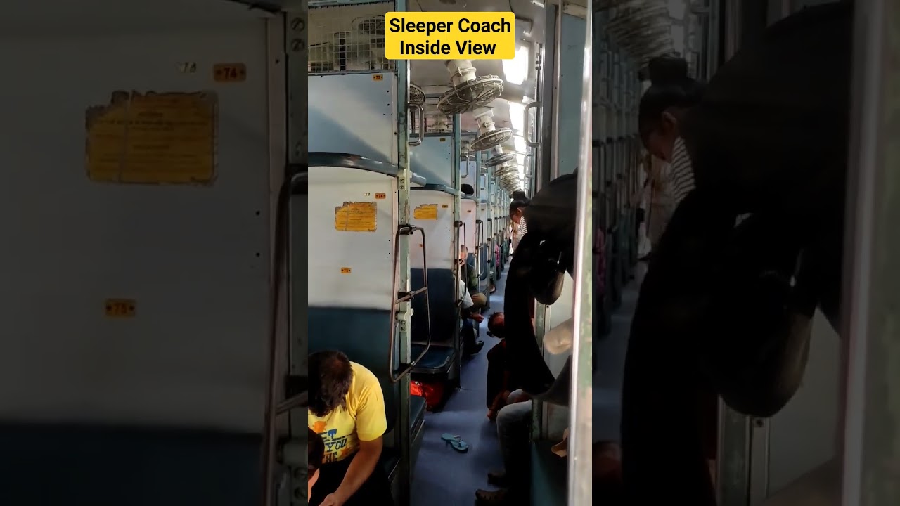 Sleeper Coach inside view | 3rd AC Economy Coach | Rajdhani Express | Indian Railways |IRCTC 