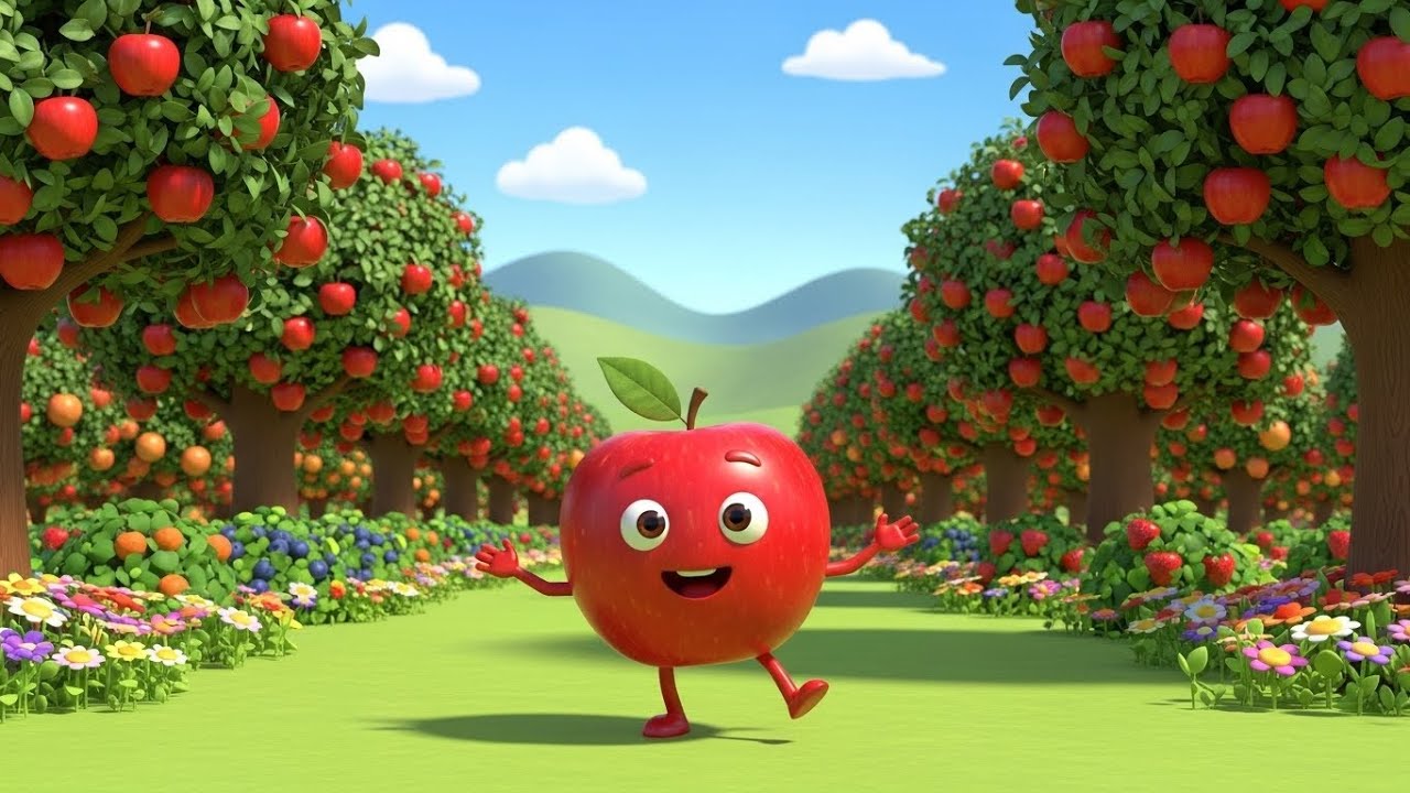 Crazy Dancing Fruits | kids nursery rhymes | Baby Song, Fun Fruit Cartoon 🍎🍌