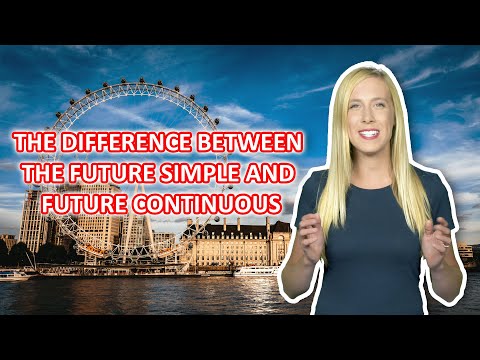 Future simple & Future continuous, the difference.