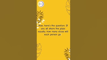 Share the Pizza! A Quick Math Quiz 🍕 #maths #mathproblem #funmath #mathsforlife #mathpuzzle