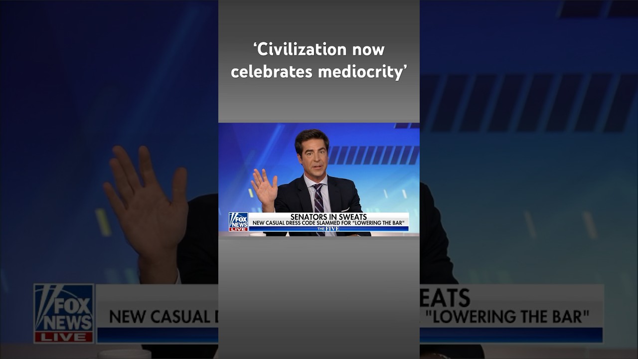 Jesse Watters reacts to new Senate dress code 