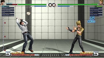 KOF XIV Benimaru Collider Back Turn