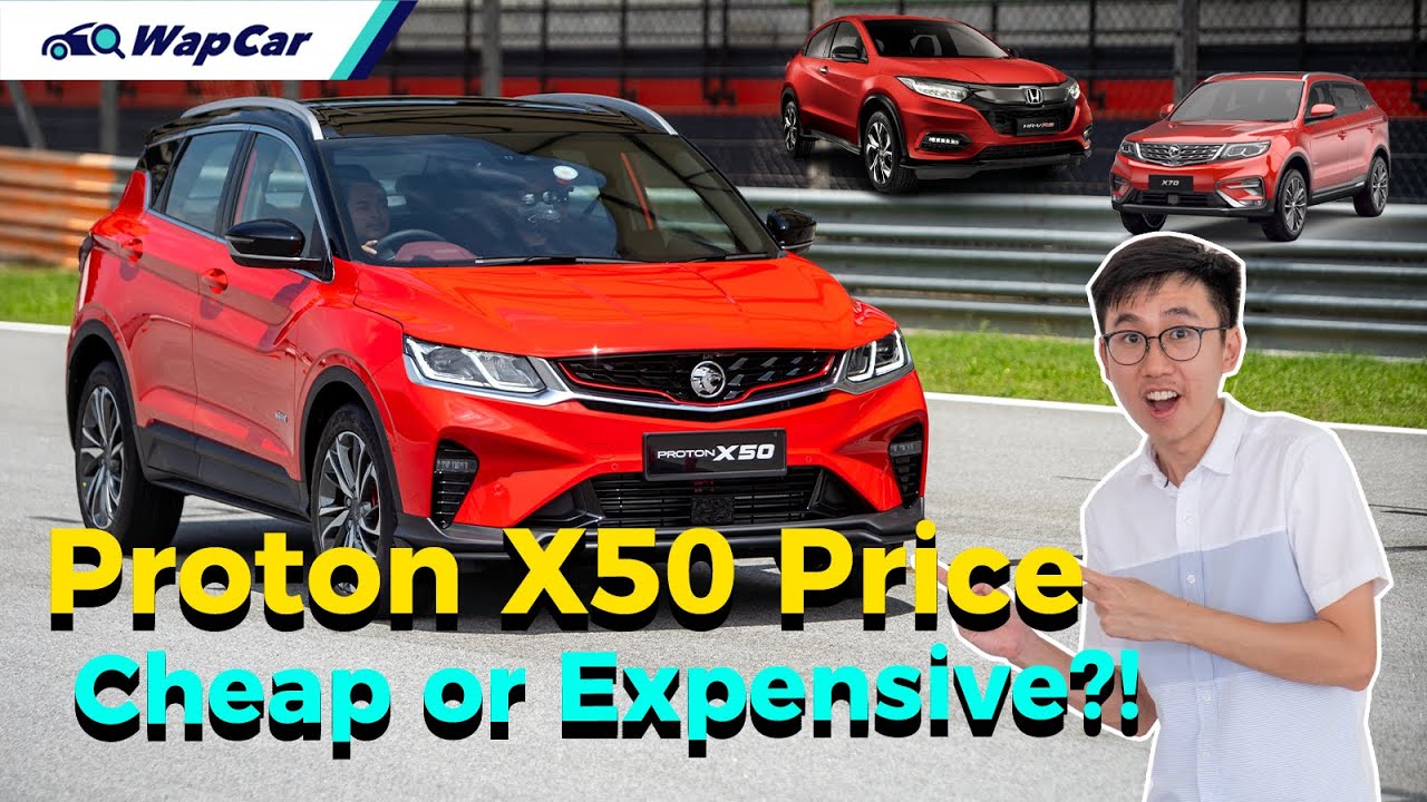 2020 Proton X50 Price From Rm79k Cheaper Than Honda Hr V More Expensive Than Proton X70 Wapcar Youtube