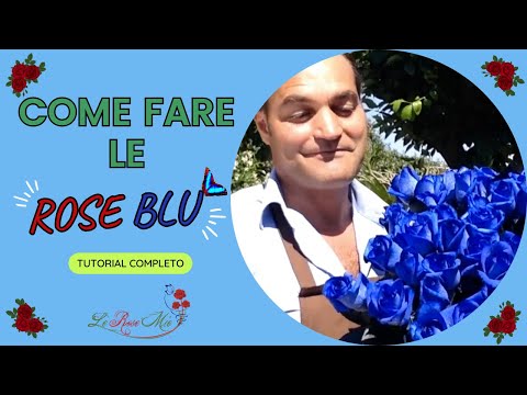 Video: Come Fare Una Rosa Blu