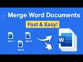 How to Merge Word Documents | Easy Guide