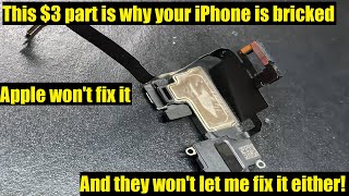 Apple refers a customer to me for a repair, but I can't fix it because they won't let me!