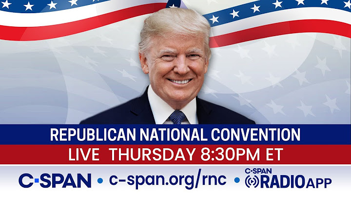 Republican National Convention (Day 4)