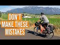 3 bicycle touring mistakes that noone is talking about