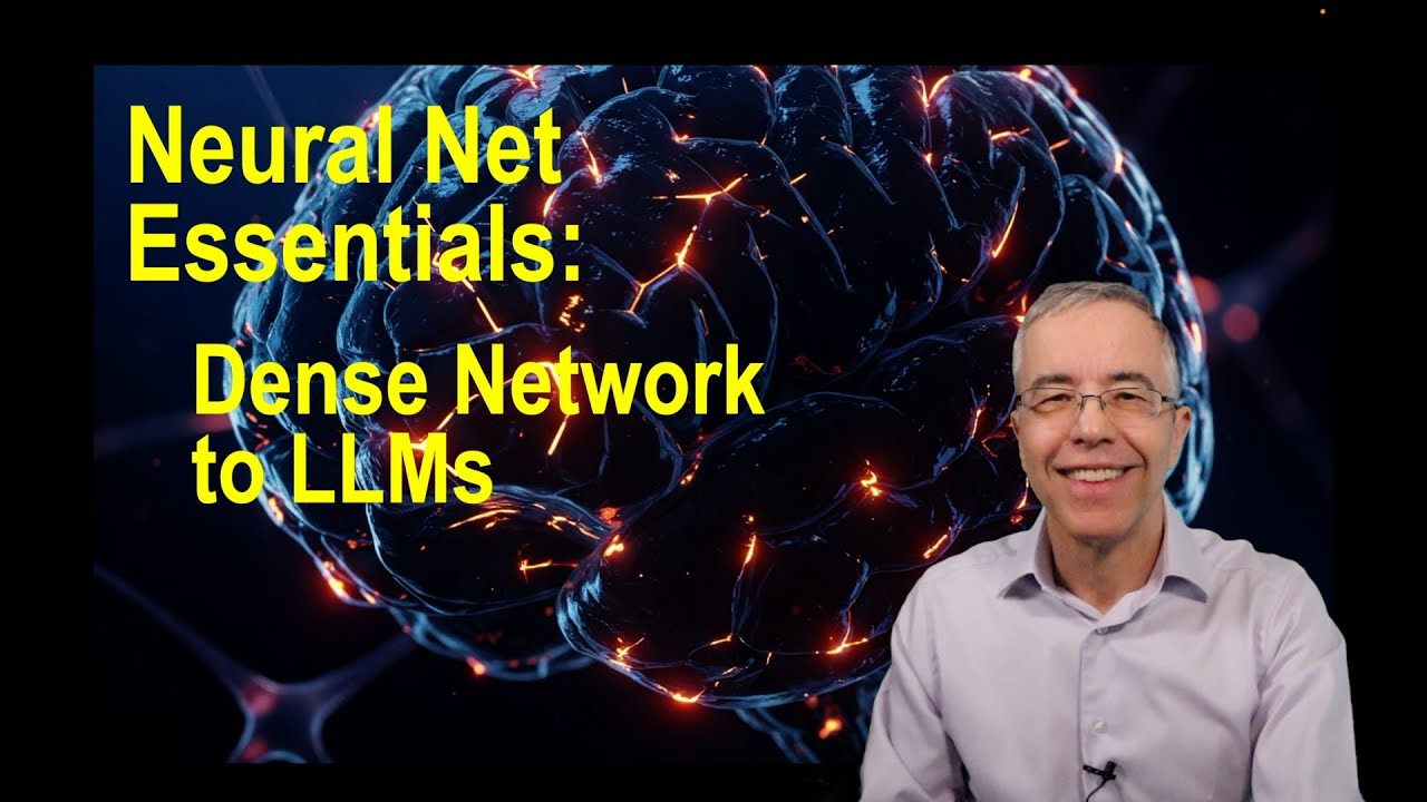 Neural Network Essentials: Dense Network to LLMs - YouTube