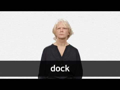 How to pronounce DOCK in American English