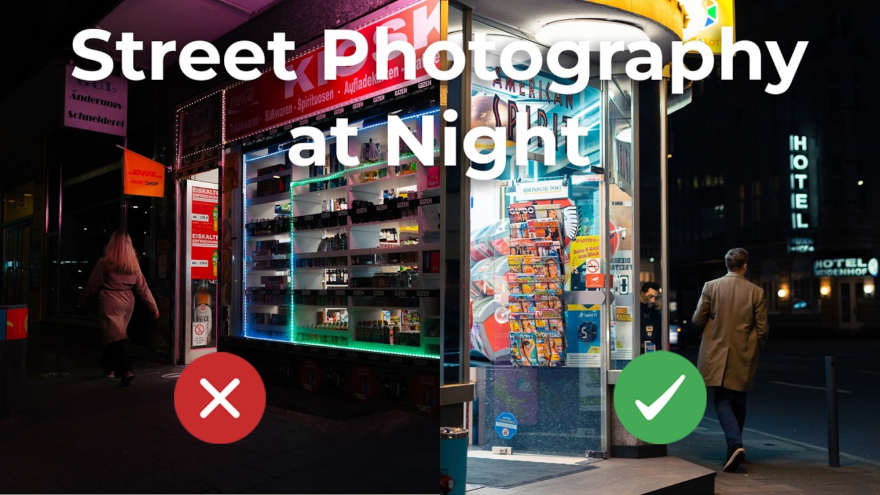 Уличная фотография ночью была СЛОЖНОЙ, пока я не узнал это!