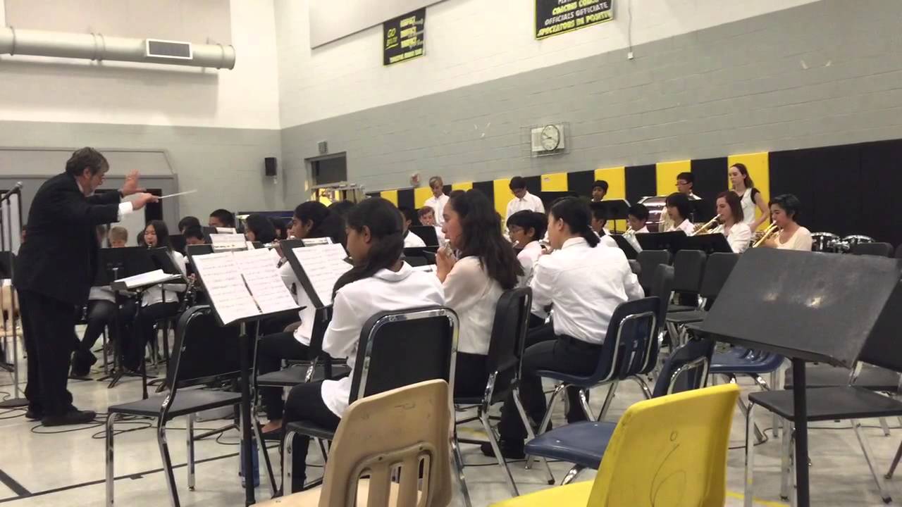 Thornton junior high spring concert symphonic band - Marches of John ...