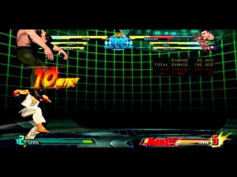 MVC3 - Ryu Combos 1