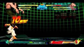 MVC3 - Ryu Combos 1