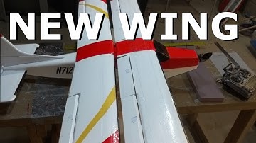 New Wing for Scratch Built Bush Plane & FPV Flight