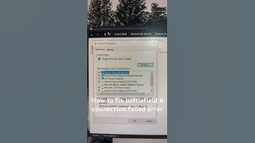 How to fix battlefield 6 connection failed error