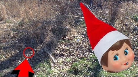 THE ELF ON THE SHELF LEFT A NOTE IN MY BACKYARD!?