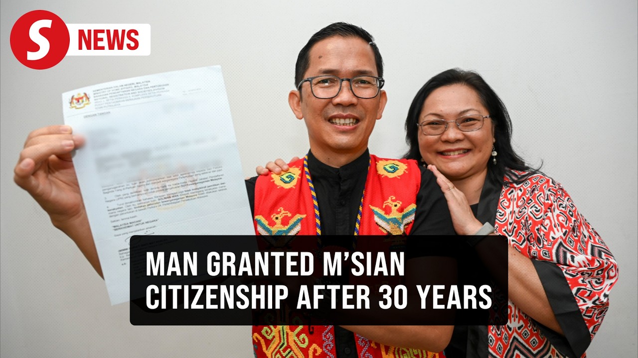 Finally a Malaysian citizen at 52