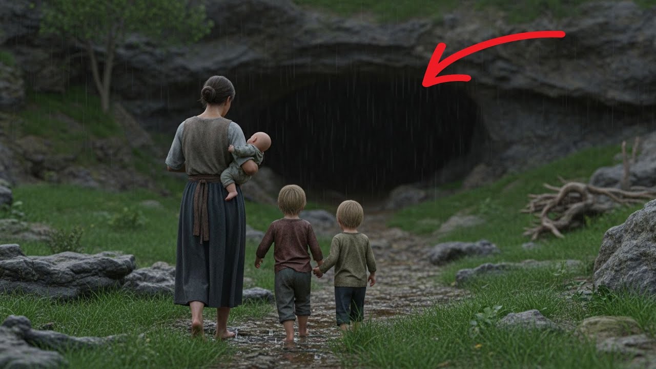 Sklonila se u pećinu sa svojom decom —sve dok nije pronašla nešto što joj je zauvek promenilo život