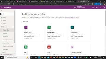 How to Open Dataverse Tables D365