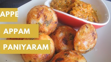 Instant Suji/Rava Appam | Appam Recipe | How To Make Appe/ Paniyaram Recipe