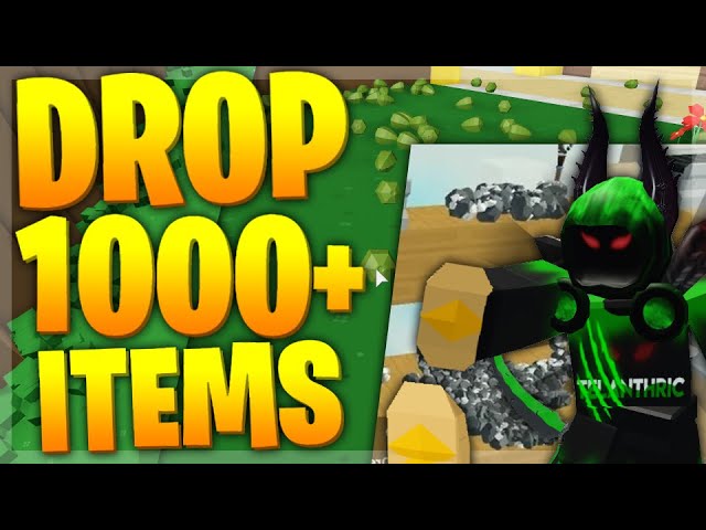 Roblox Islands Item Despawn Glitch Drop 1000 Items Youtube - how to drop an item in roblox islands