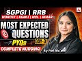 SGPGI/RRB/NORCET/KGMU/NCL/BIHAR 2026 Most Expected Questions PYQs #3 | Nursing PYQs By Pari Ma'am