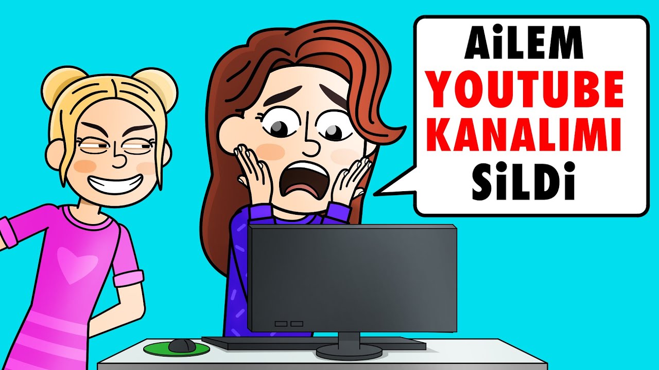 Ailem Kardeşim Yüzünden Youtube Kanalımı Sildi