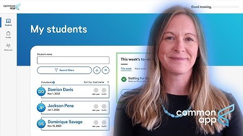 Recommender system overview | Common App