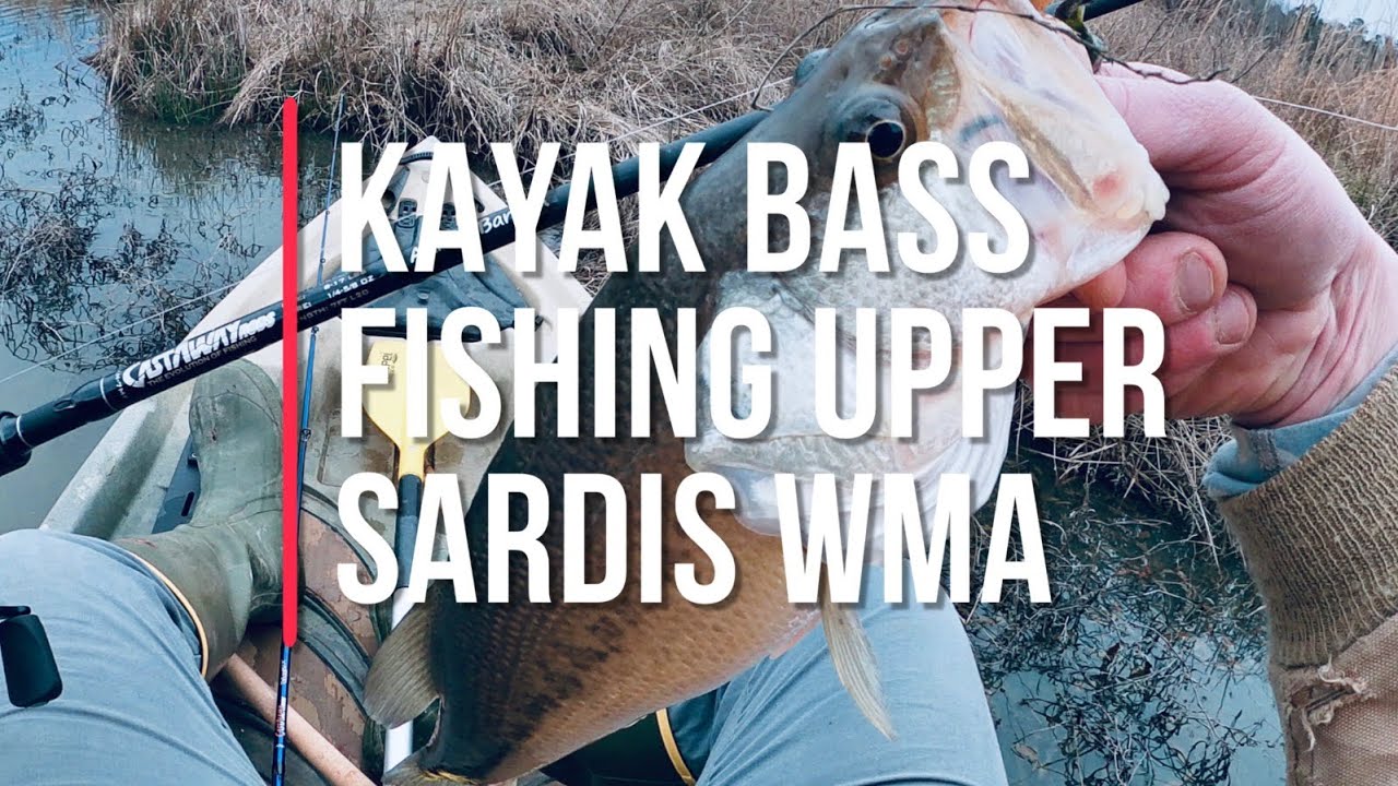 Upper Sardis WMA Kayak Bass Fishing 2021 N. Cypress Lake (NuCanoe