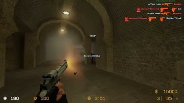 CS:S flick shot + 3 frags (DM)