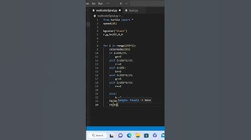 Draw multicolored spiral | python | turtle 🐢 | beginner | #shorts 🔥🔥🔥