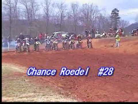 Chance Roedel Supercross racing at Daniel's Ridge.