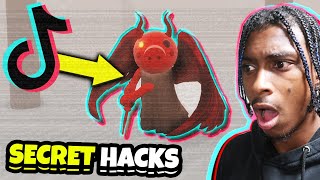 Testing PIGGY TIKTOK HACKS To See If They ACTUALLY WORK?! *INSANE GLITCHES*