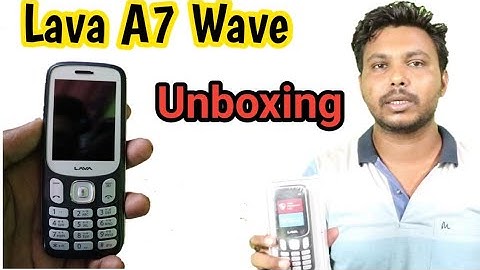 Lava A7 Wave Unboxing, || Gradient Finish Under Rs. 1500