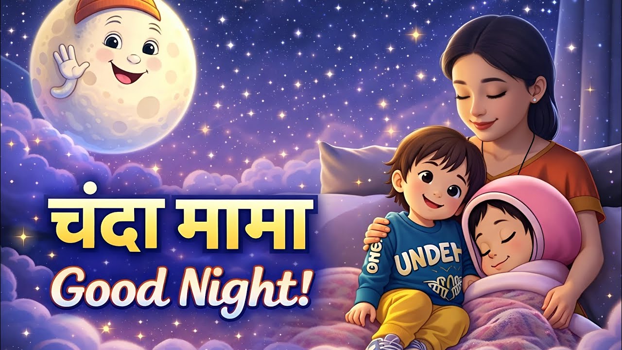 Maa Ki Pyari Lori | Baby Sleep Song Hindi | So Ja Mere Pyare Bachche 🌙💤