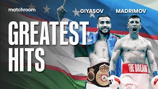 Israil Madrimov and Shakhram Giyasov's biggest KOs